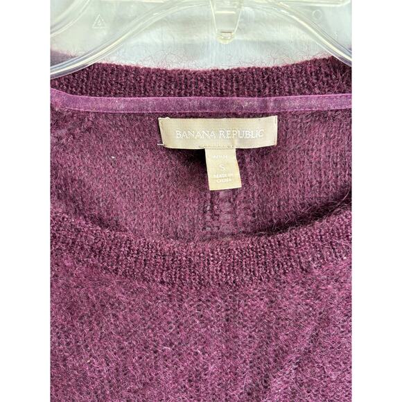 Banana Republic Mohair Blend Pullover Sweater Womens Small Petite Minima… - Picture 4 of 4